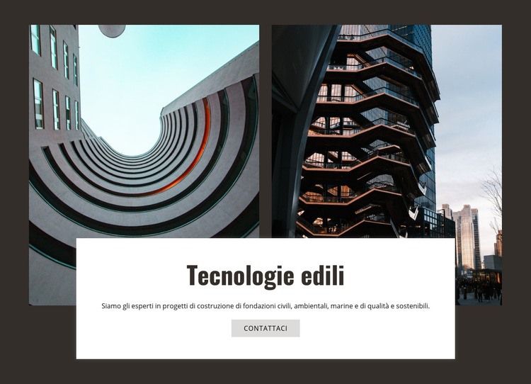 Tecnologie edilizie e innovazione Progettazione di siti web