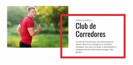 Creador De Sitios Web Listo Para Usar Para La Experiencia De Correr