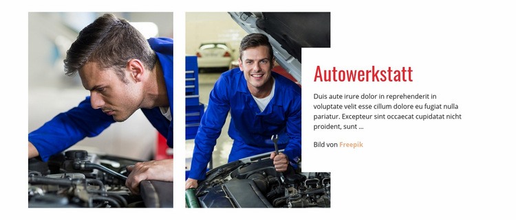 Fast-Service-Experten Vorlage