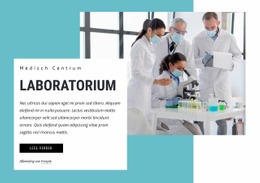 Medische Laboratoriumwetenschap - Eenvoudig Te Gebruiken HTML5-Sjabloon