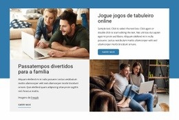 Jogos De Tabuleiro Online - Construtor De Sites Criativos E Multifuncionais