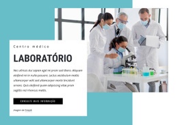 Ciência Do Laboratório Médico - HTML Template Builder