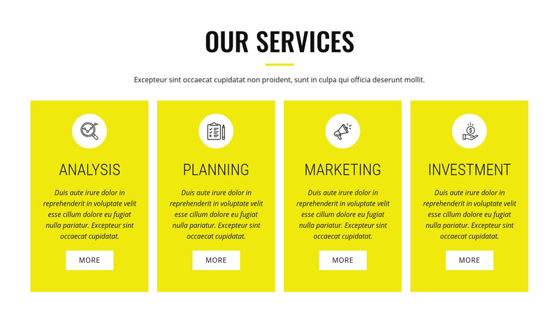  Strategic analysis and planning Squarespace Template Alternative