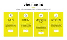 Layoutfunktion För Strategisk Analys Och Planering