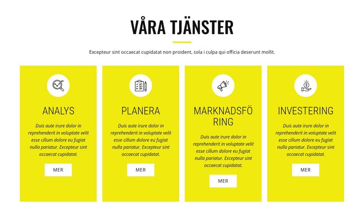  Strategisk analys och planering WordPress -tema