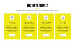 Stratejik Analiz Ve Planlama - Premium Şablon