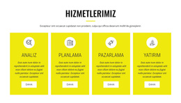 Stratejik Analiz Ve Planlama - WordPress Temasını Kullanmaya Hazır