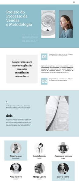 Design Moderno E Progressivo Modelo CSS Premium