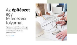 Új Építés És Felújítás – Kész Webhelytéma