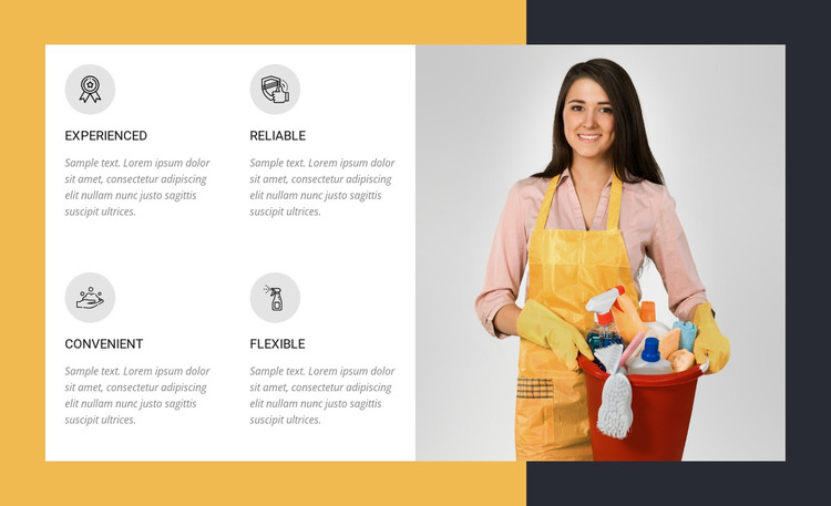 From basic to deep-cleaning HTML Template