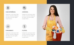 De Limpeza Básica A Profunda - HTML Web Page Builder