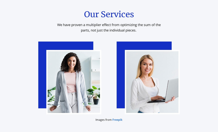 Our consultants work with your team HTML Template