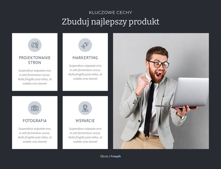 Zbuduj najlepszy produkt Motyw WordPress