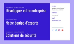 Conception Web Gratuite Pour Solutions De Sécurité