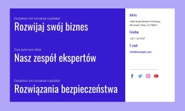 Rozwiązania Bezpieczeństwa - Darmowy Kreator Stron Internetowych Do Pobrania