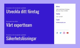 Säkerhetslösningar - Onlinemallar