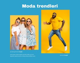 Sarı Baharın Rengidir Tek Sayfalı Web Sitesi