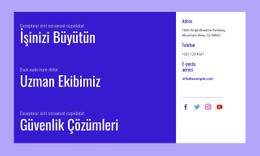 Güvenlik Çözümleri - HTML5 Boş Şablonu