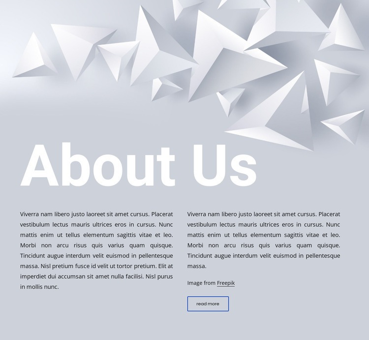 Text on abstract background Web Page Design