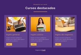 Diseño De Sitio Web Clase De Educación Inglesa Para Cualquier Dispositivo
