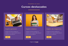 Clase De Educación Inglesa - Tema De WordPress