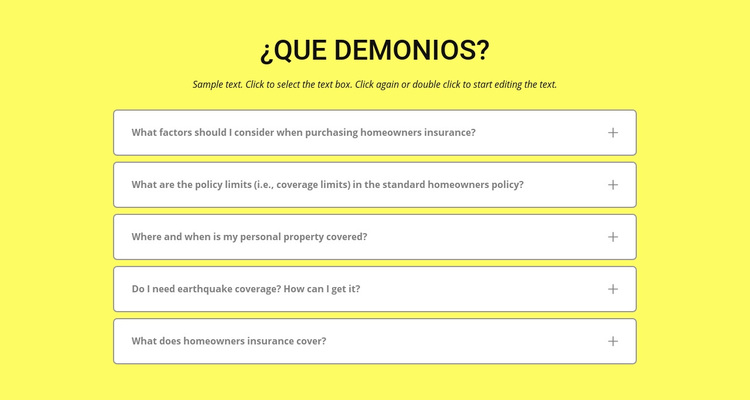 Preguntas frecuentes sobre fondo amarillo Tema de WordPress