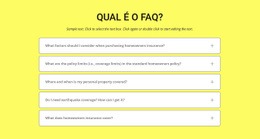 FAQ Sobre Fundo Amarelo