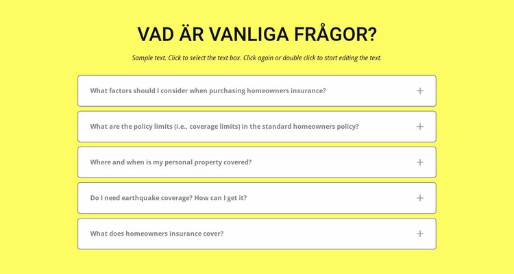 Vanliga frågor om gul bakgrund Mall