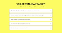 Vanliga Frågor Om Gul Bakgrund - Fantastiskt WordPress-Tema