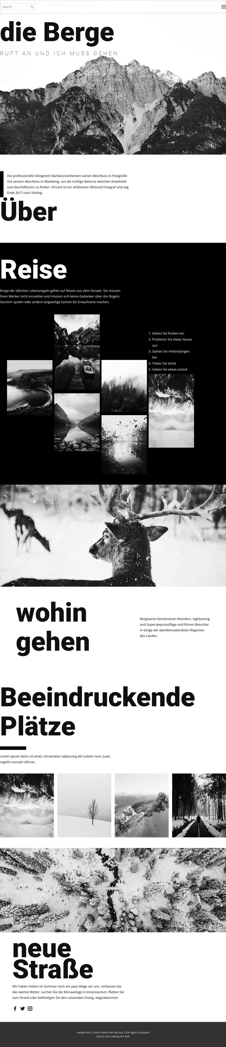 Bergreisen im Freien WordPress-Theme