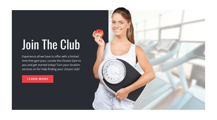 Bodybuilding meal plan CSS Template
