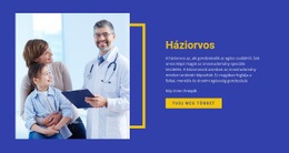 Egészségügyi És Orvostudományi Háziorvos - HTML-Sablon Letöltése