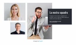 Incontra Il Team Di Consulenza - Modelli Di Mockup