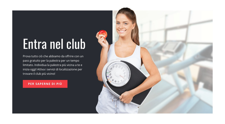 Piano alimentare per bodybuilding Modello HTML