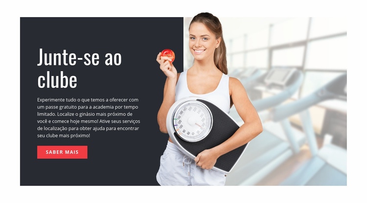 Plano de refeições de musculação Landing Page