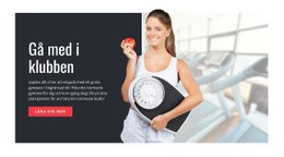 Responsiv Webbmall För Kroppsbyggande Måltidsplan