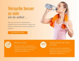 Bootstrap-HTML Für Essen Und Getränke Für Den Sport