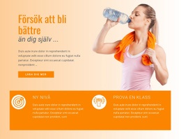 Mat Och Dryck För Sport - Gratis Css-Tema