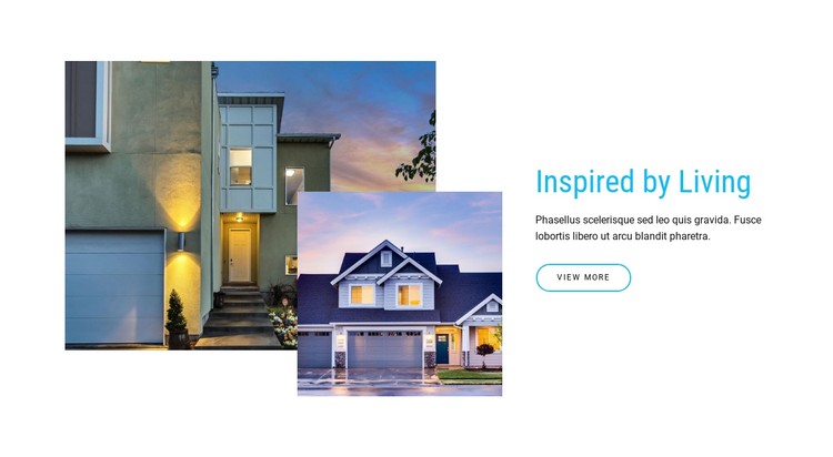 Browse homes for sale CSS Template