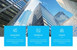 Atemberaubende Landingpage Für Moderne Architektur Und Innovation