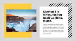 Islands Ringstraße - Responsive Website