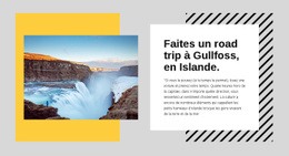 La Rocade D'Islande – Modèles De Conception De Sites Web