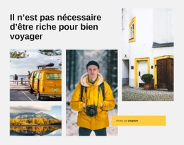 Le Monde Est Plein D'Aventures – Page De Destination HTML5
