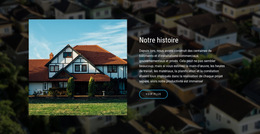 Maisons Et Appartements À Vendre : Modèle De Site Web Simple