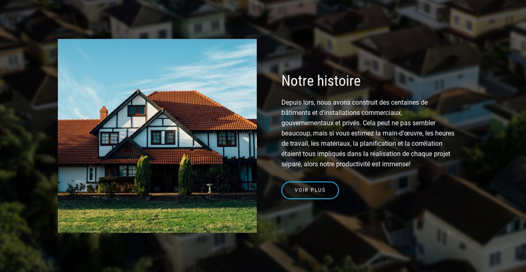 Maisons et appartements à vendre Modèle de site Web