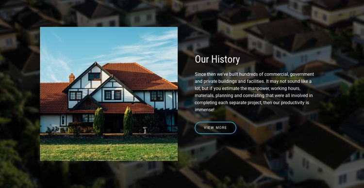 Eladó házak és lakások Html Weboldal készítő