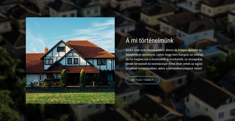 Eladó házak és lakások HTML Sablon