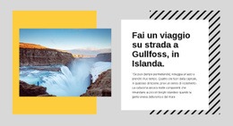 La Tangenziale Dell'Islanda - Pagina Di Destinazione Della Funzionalità