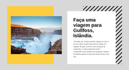 Inspiração De Site Para Circular Da Islândia