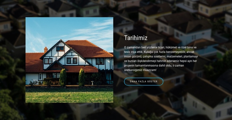 Satılık evler ve daireler HTML5 Şablonu